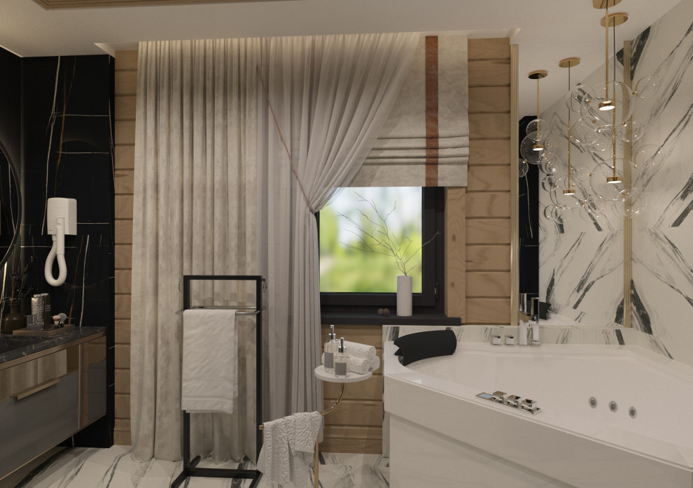 МО д. Супонево ванные комнаты