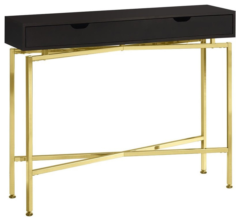 Monarch 42 Contemporary Accent Entryway Console Table In