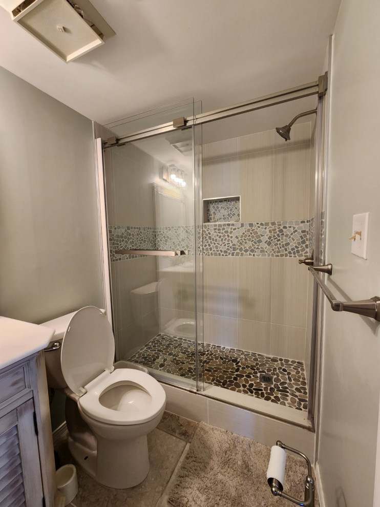 Beach and Racquet club guest bath remodel