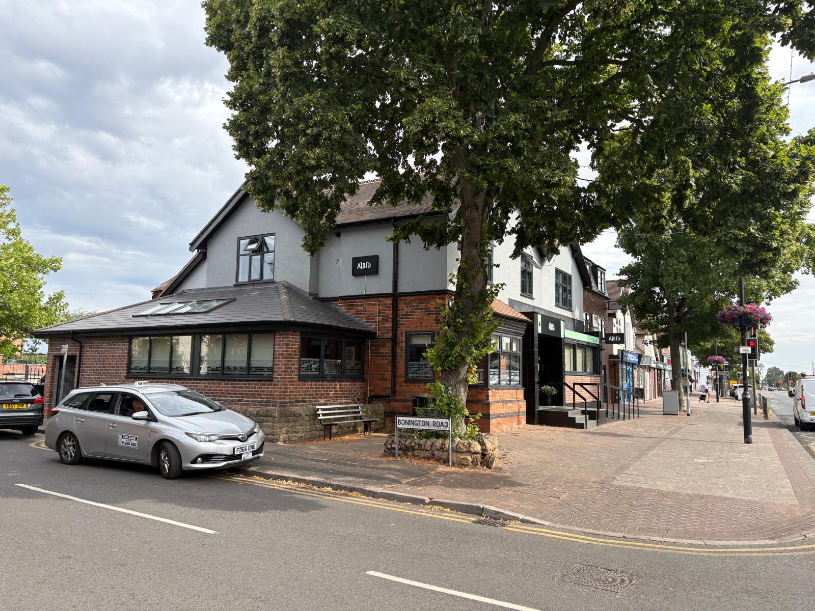 Restaurant, apartment and offices. Plains Road. Mapperley. Nottingham.