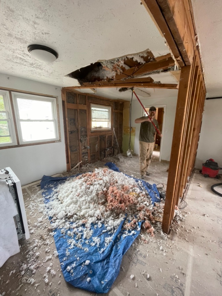 Bigger is better- Kitchen and wall remodel
