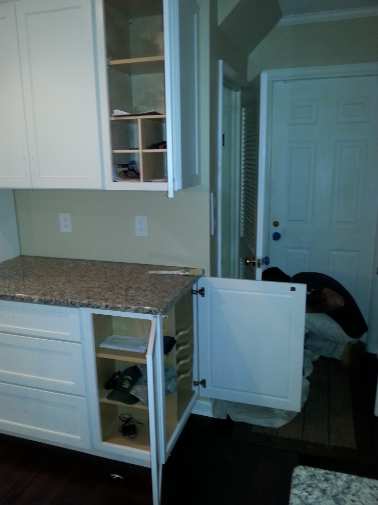 Stacy M Custom Kitchen Flooring + Bump out