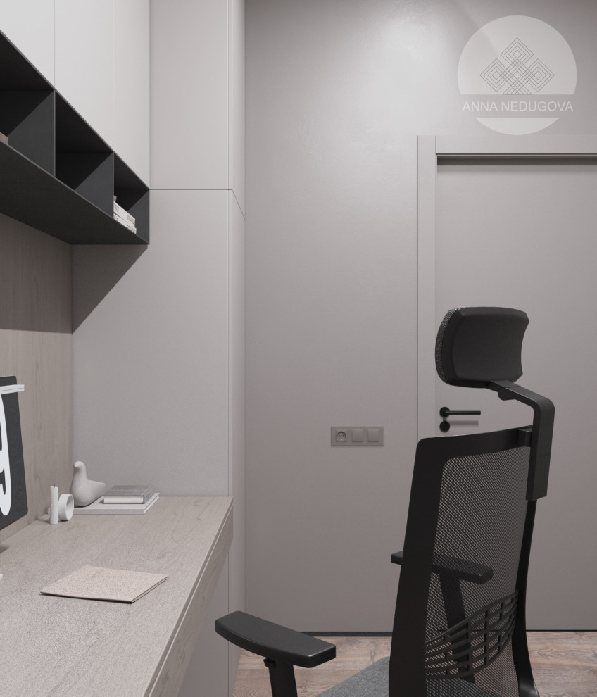 Дизайн проект загородного дома, д. Жаворонки, Московская область.