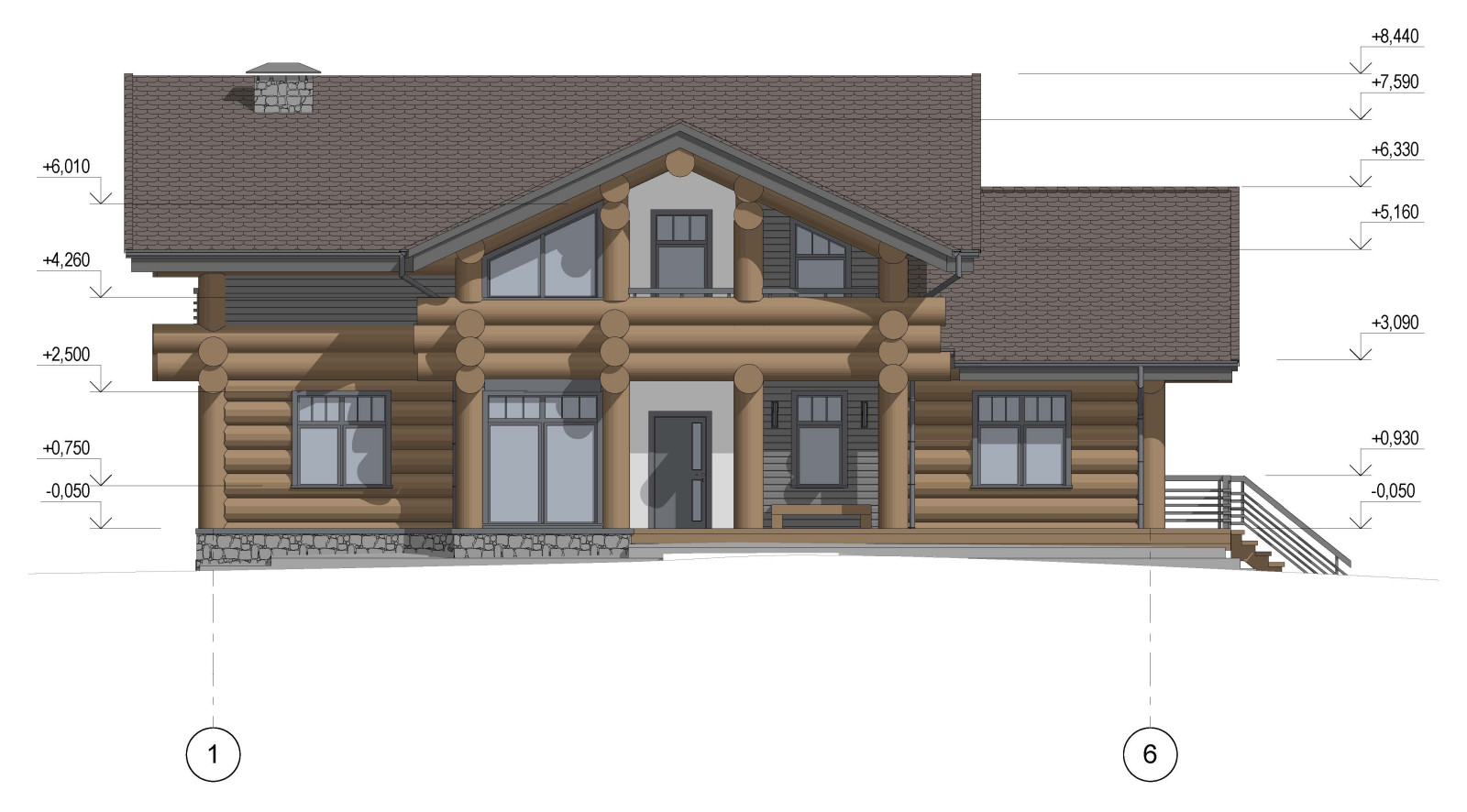 Трогательный дом с брутальным характером