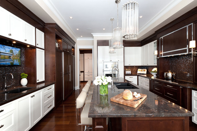 Transitional Kitchen clasico-cocina