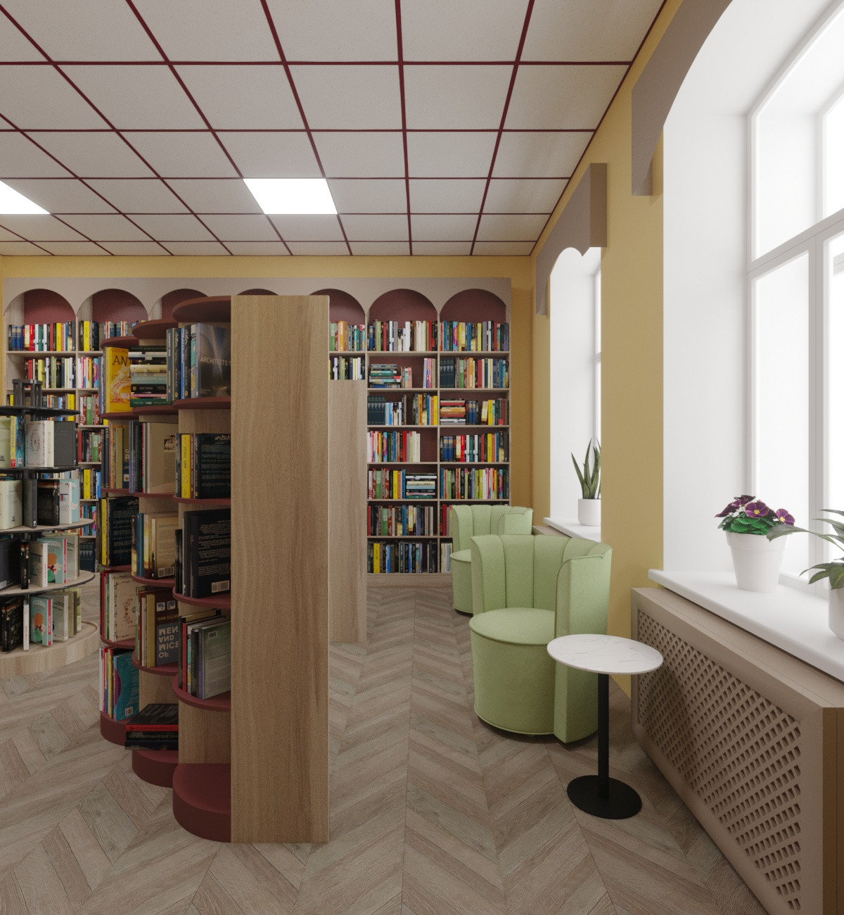 Центральная библиотека г. Чердынь .Пермский край