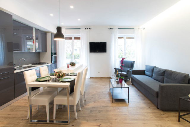 Casa M+P contemporary-vardagsrum