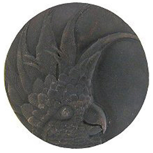 Small Cockatoo Knobs, Left, Dark Brass Tropical And Drawer