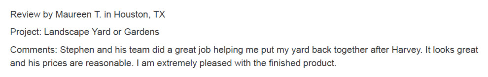 Customer Testimonials