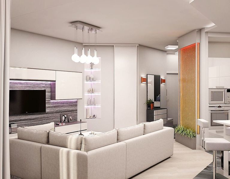 Дизайн проект квартиры в ЖК «Скай Форт»