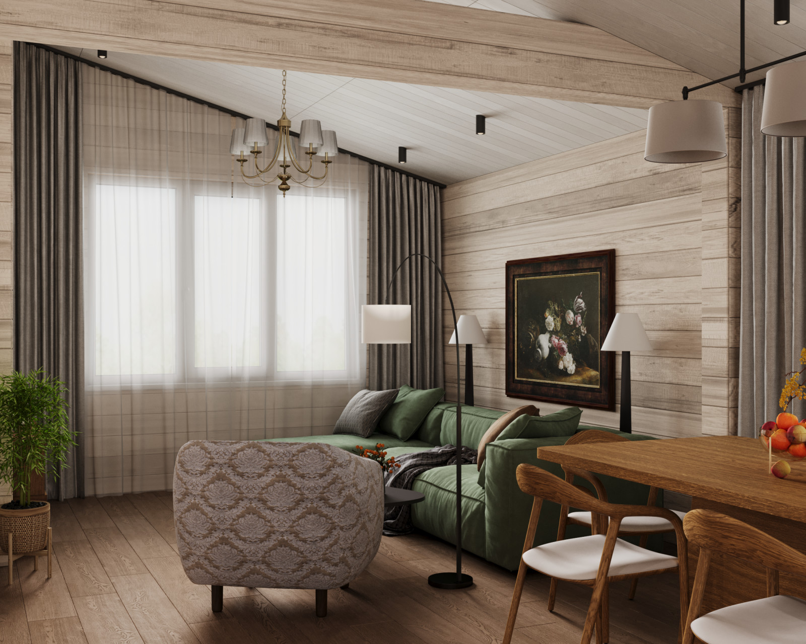 Дизайн деревенского дома