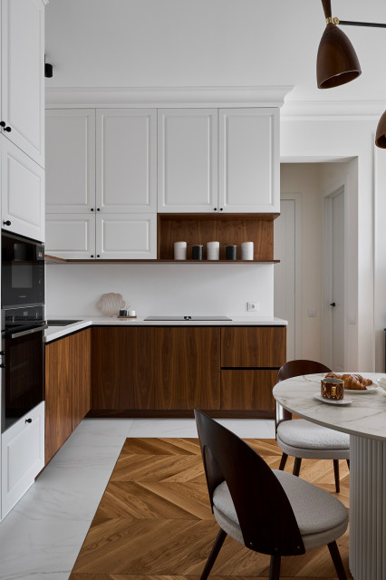 Дизайн квартиры в стиле Mid-century - Неоклассика - Кухня - Москва - от ...