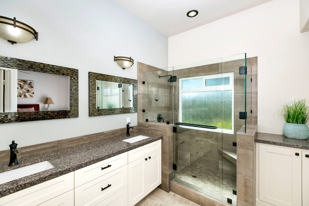 San Marcos Master Bath - Transitional - Bathroom - San Diego - by ...