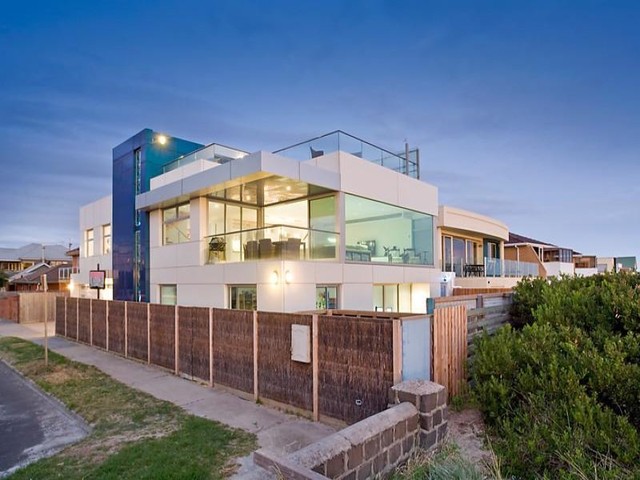 Aspendale House modern-fasad
