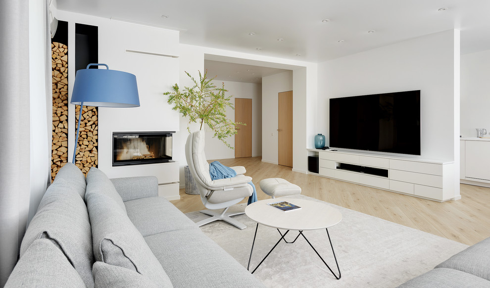 Дом в светлых оттенках