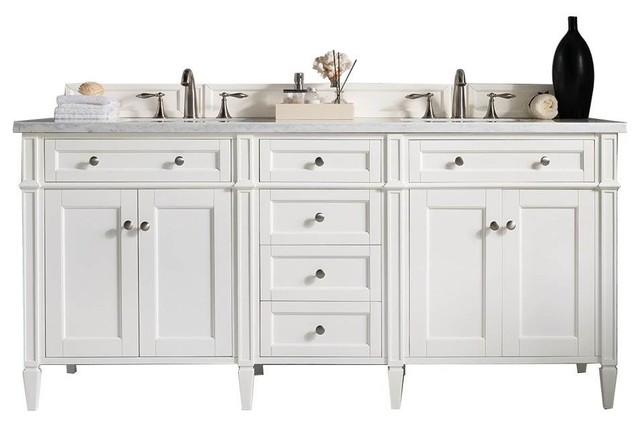 Cottage White Double Vanity Finish