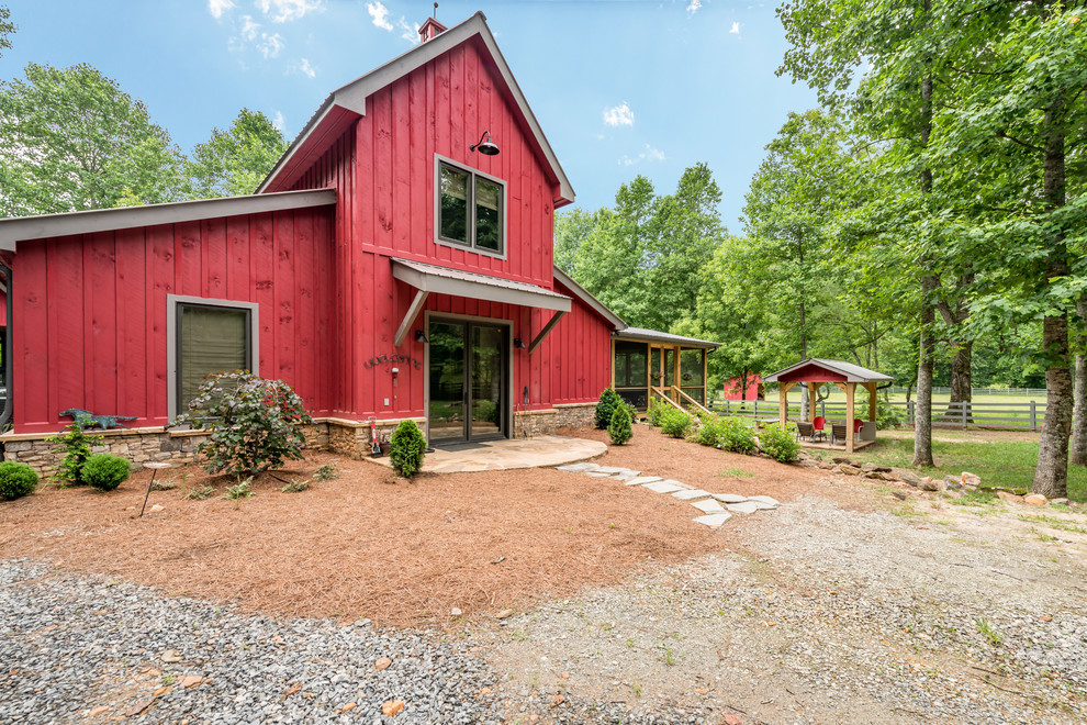 Clayton Georgia - Farmhouse - Exterior - Atlanta - by Olah Design Group