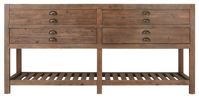 72 Benoist Console Reclaimed Wood Double Vanity Cabinet Gray Wash 72 Benoist Console Reclaimed Wood Double Vanity Cabinet Gray Wash Pine