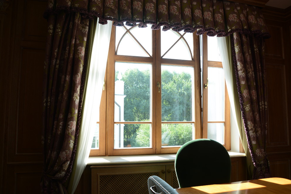 Таунхаус на Береговой (дерево-алюминиевые окна)