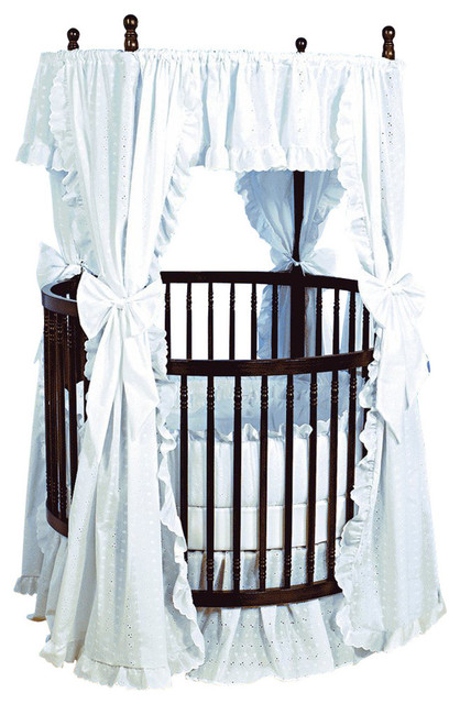 eyelet crib bedding