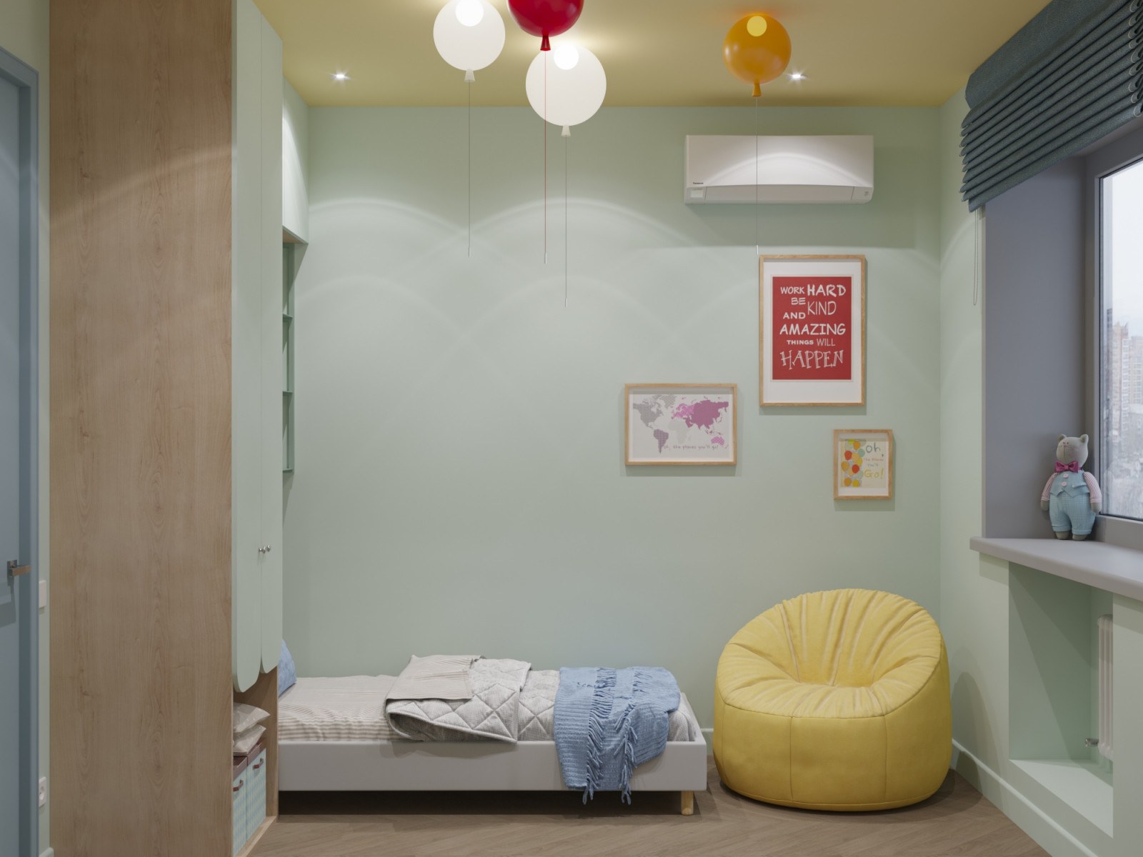 Яркий проект для семьи с 2-я детьми