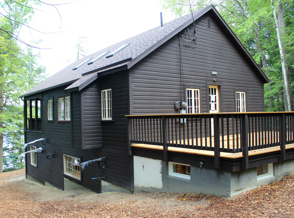 Mountain style exterior home photo in Boston