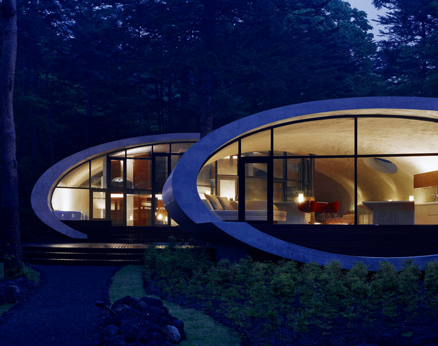 Shell contemporaneo-facciata