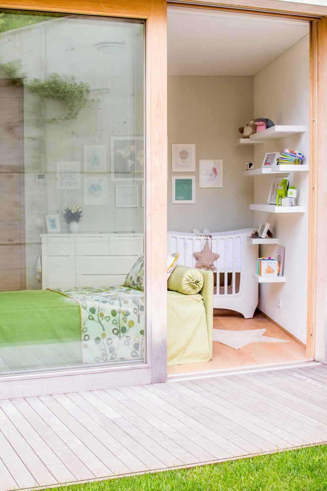 Photo of a small contemporary nursery in Other.