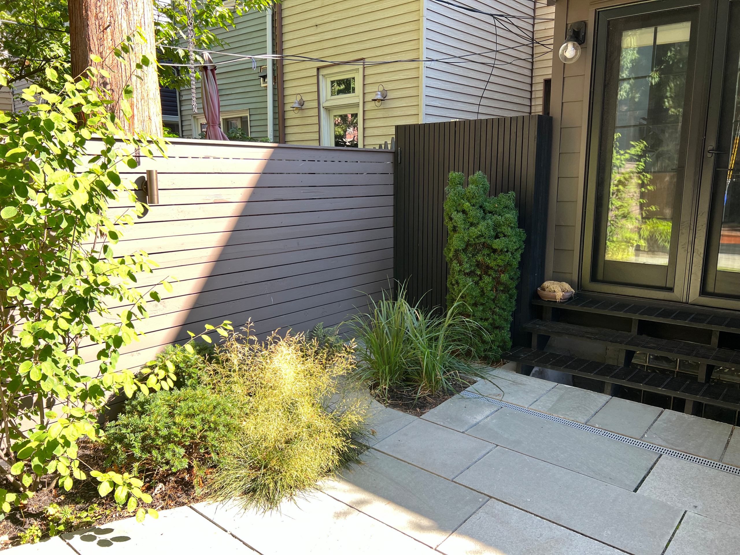 Shady Garden Deck and Pergola Renovation