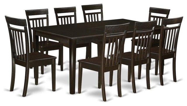 9 Piece Dining Room Set Table, 9 Piece Modern Dining Room Set