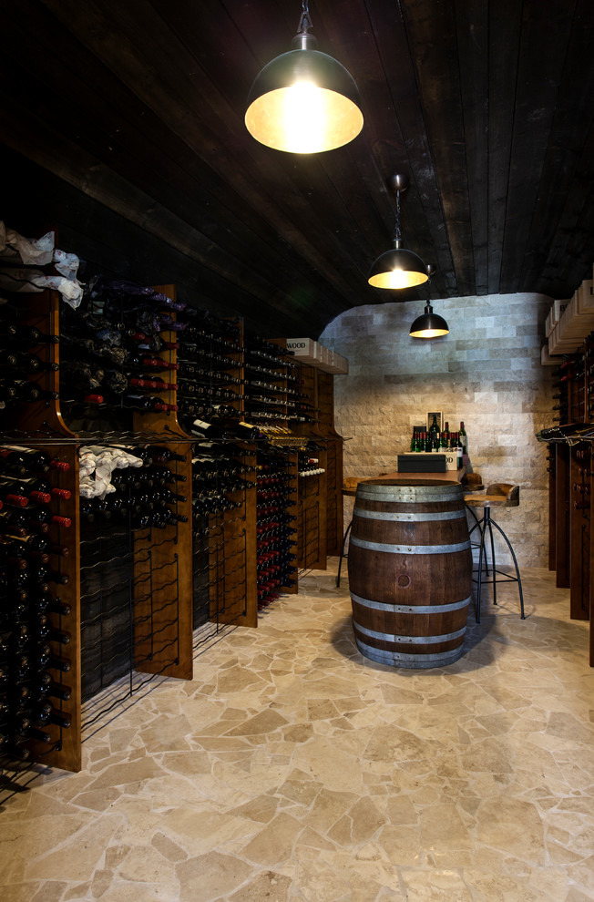 This is an example of a wine cellar in Sydney.