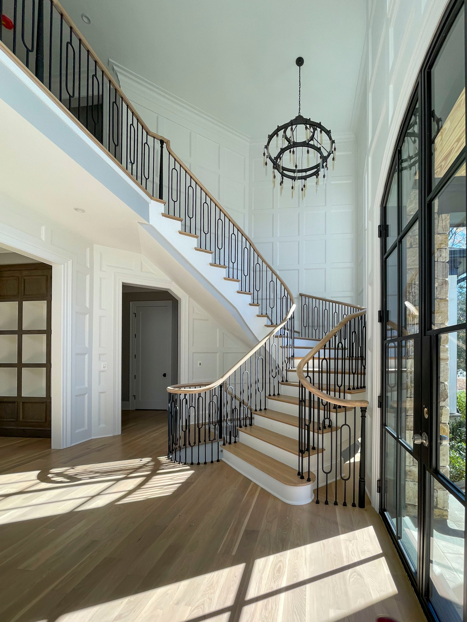 95_Remarkable and elegant floating elliptical staircase, McLean, VA 22101