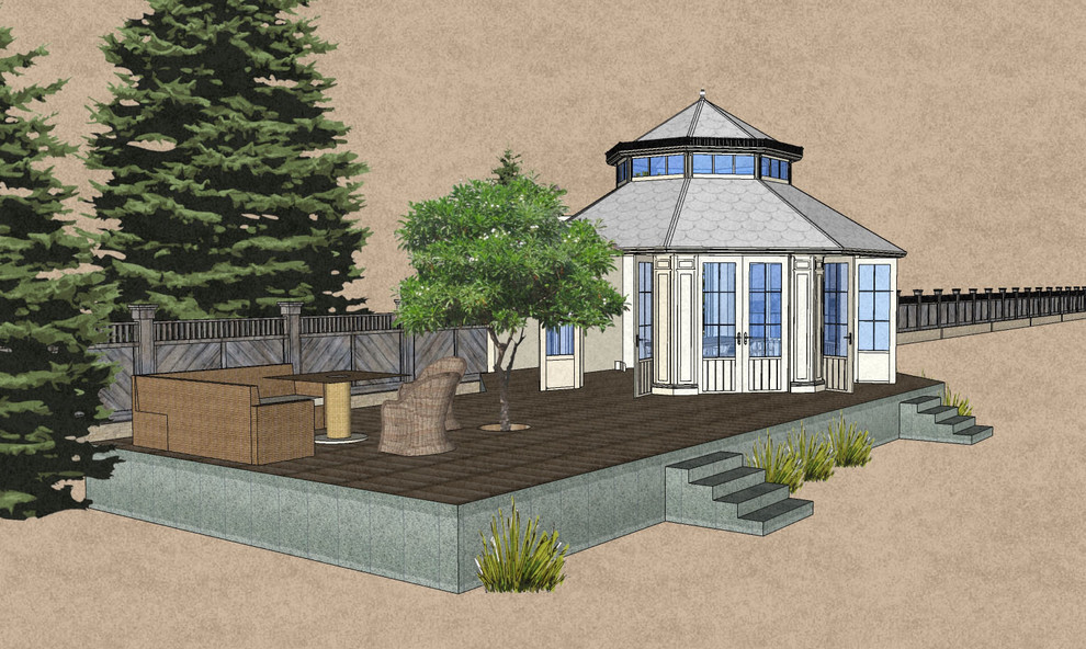 Традиционный летний павильон