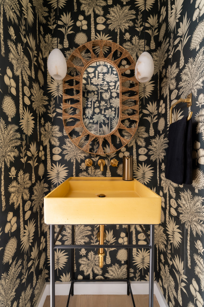 Old Town Contemporary - Contemporary - Powder Room - DC Metro - by WINN ...