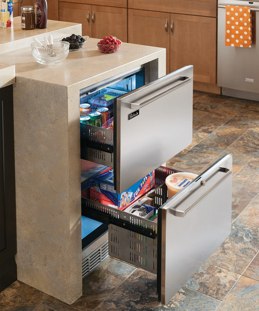 Perlick 24 Signature Series Dual Zone Freezer Refrigerator