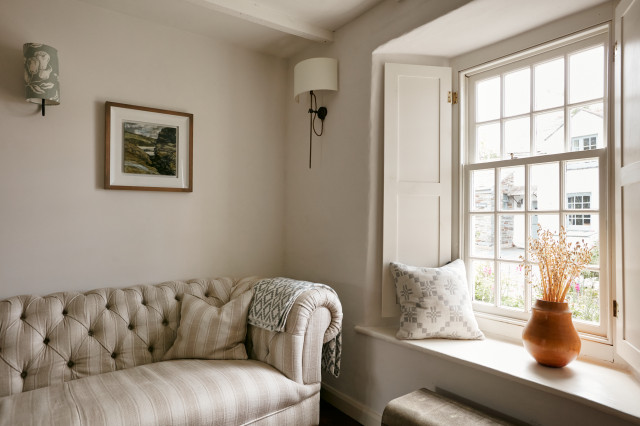 Harwood Cottage, Boscastle klassisk-dagligstue