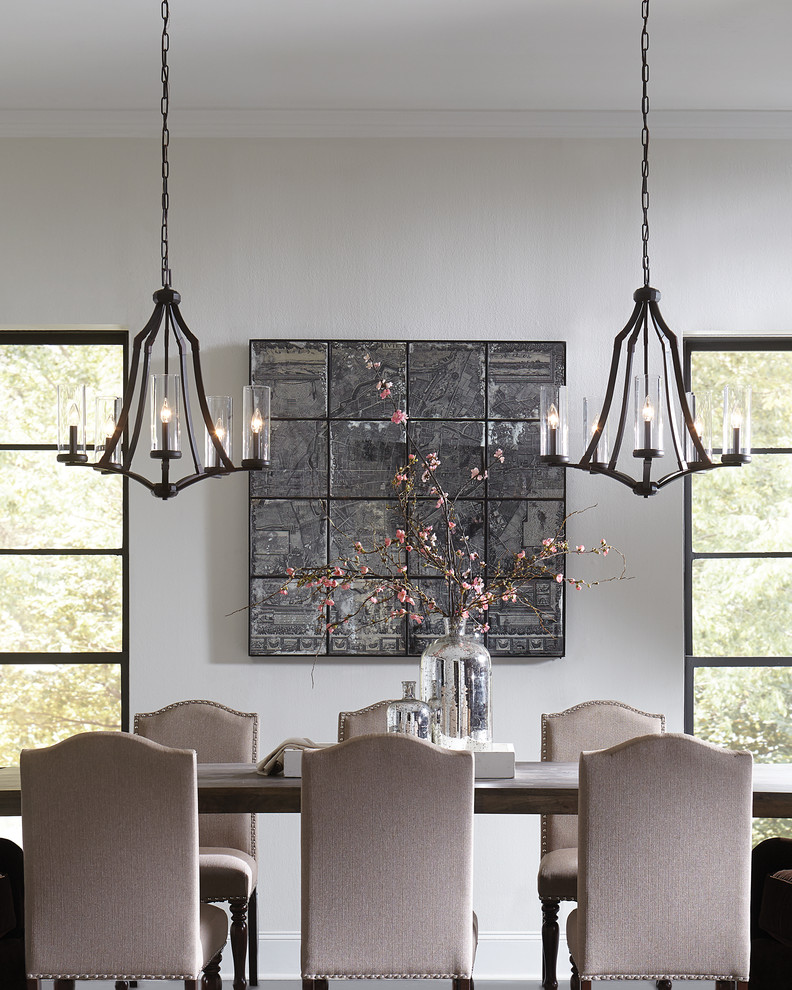 Dining room - transitional dining room idea