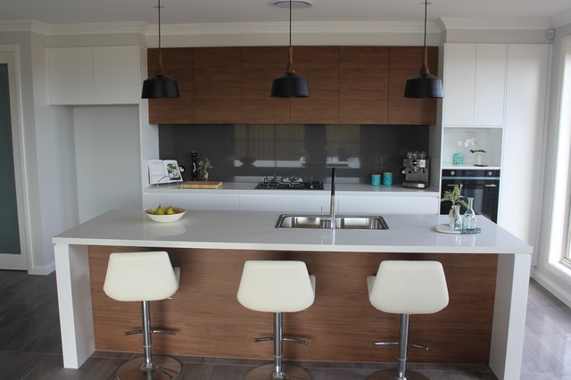 Box Hill moderno-cocina