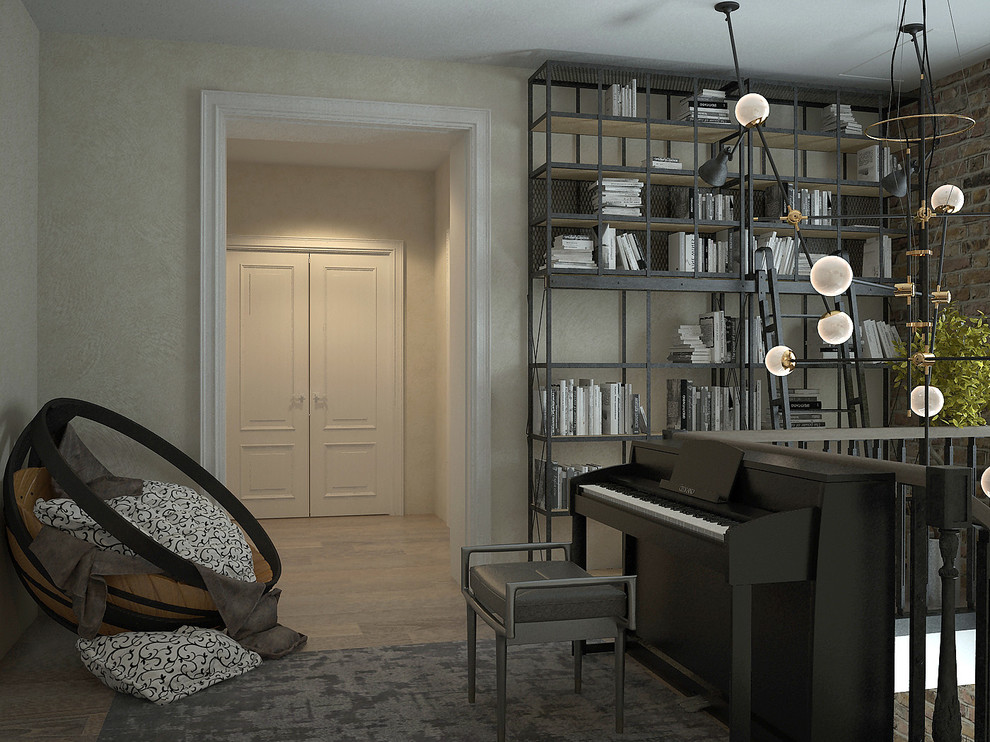 лестница в стиле лофт