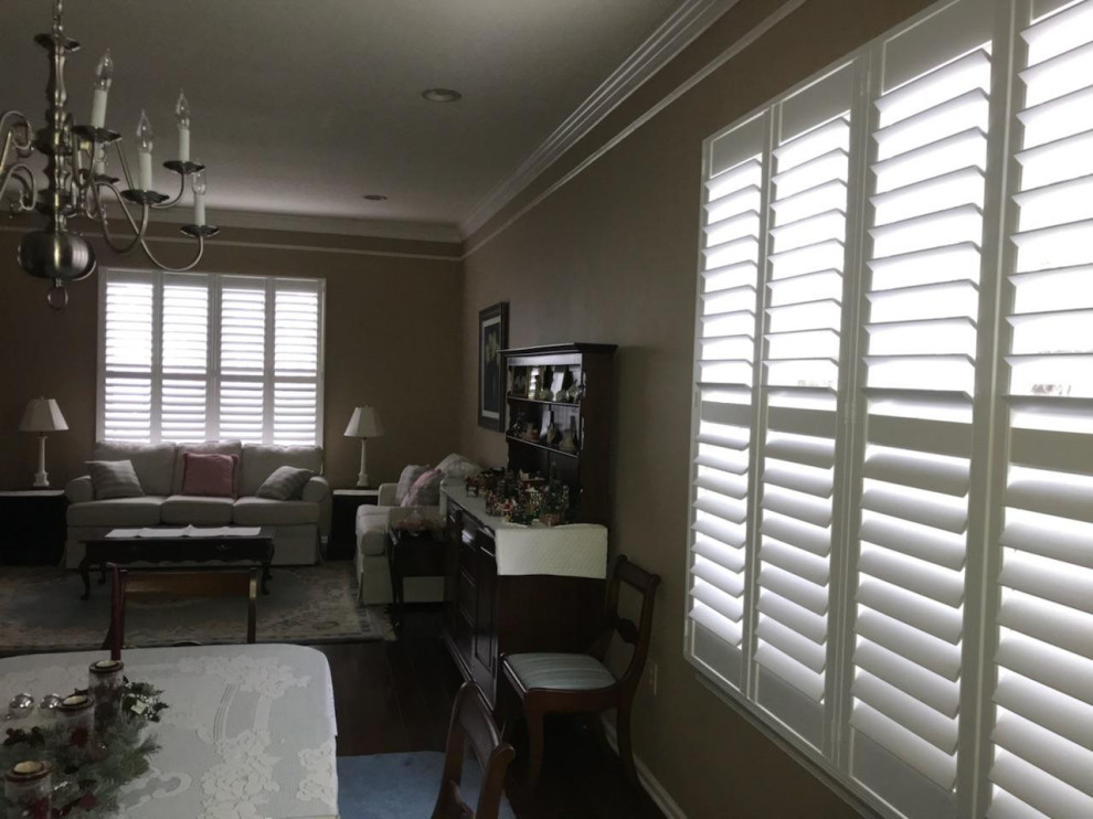 PLANTATION SHUTTERS - VARIOUS PROJECTS