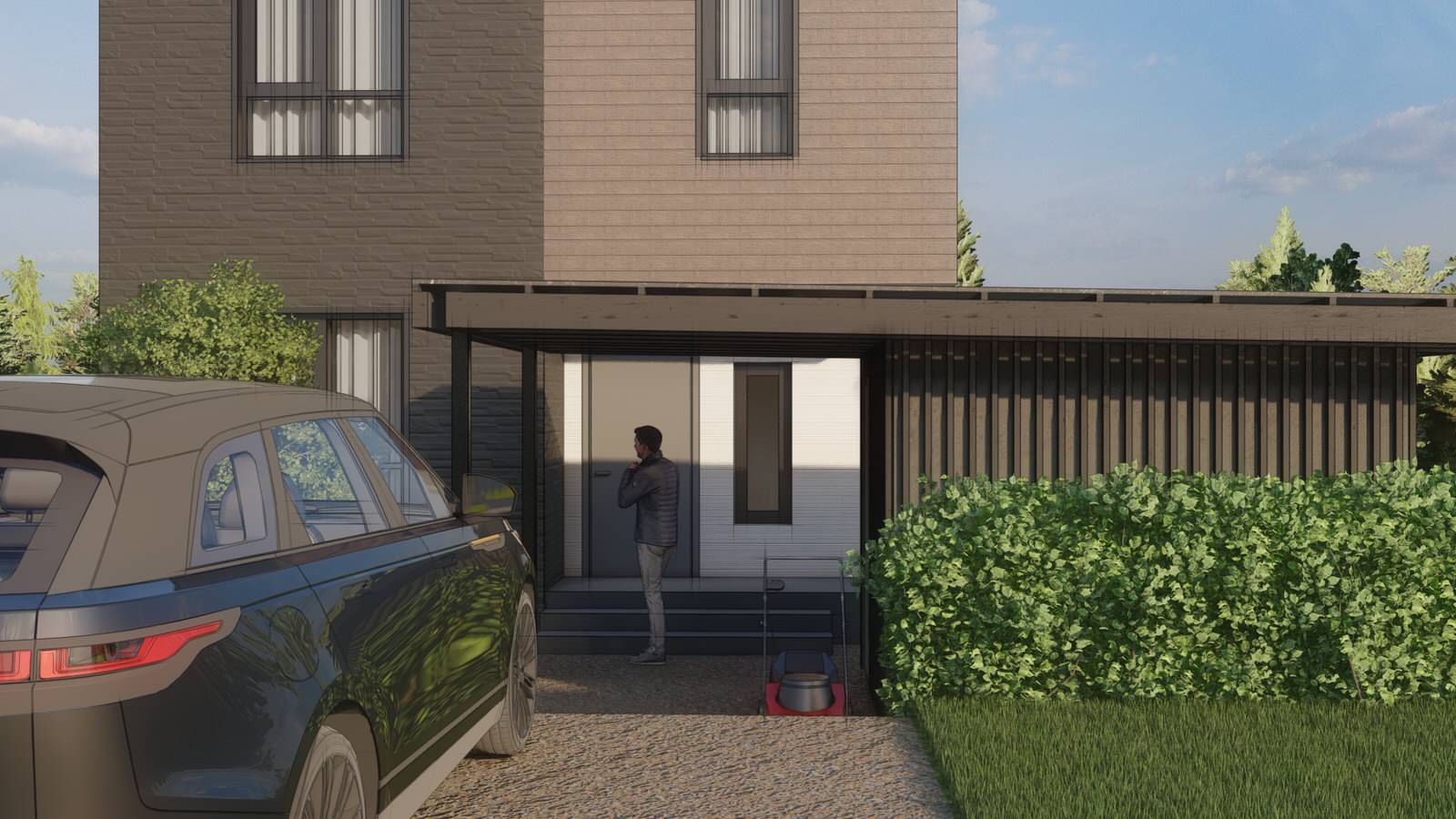 Благоустройство участка в коттеджном поселке Литл Токио, г. Казань