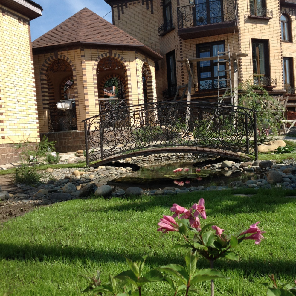 Ландшафтный дизайн участка 8,5 соток.