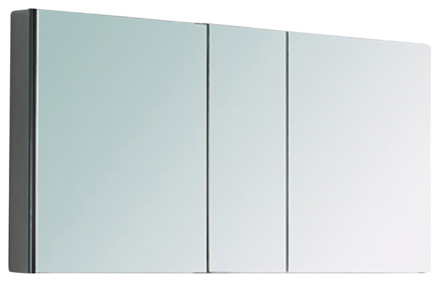 Fresca Fmc8010 40 Wide Bathroom Medicine Cabinet With Mirrors