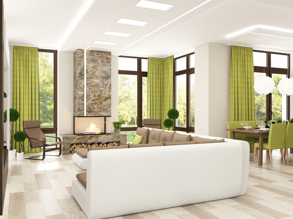 Первый этаж загородного дома