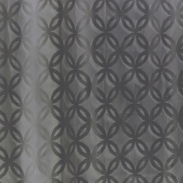 Dii Shower Curtain Lace Lattice Gray Contemporary Shower
