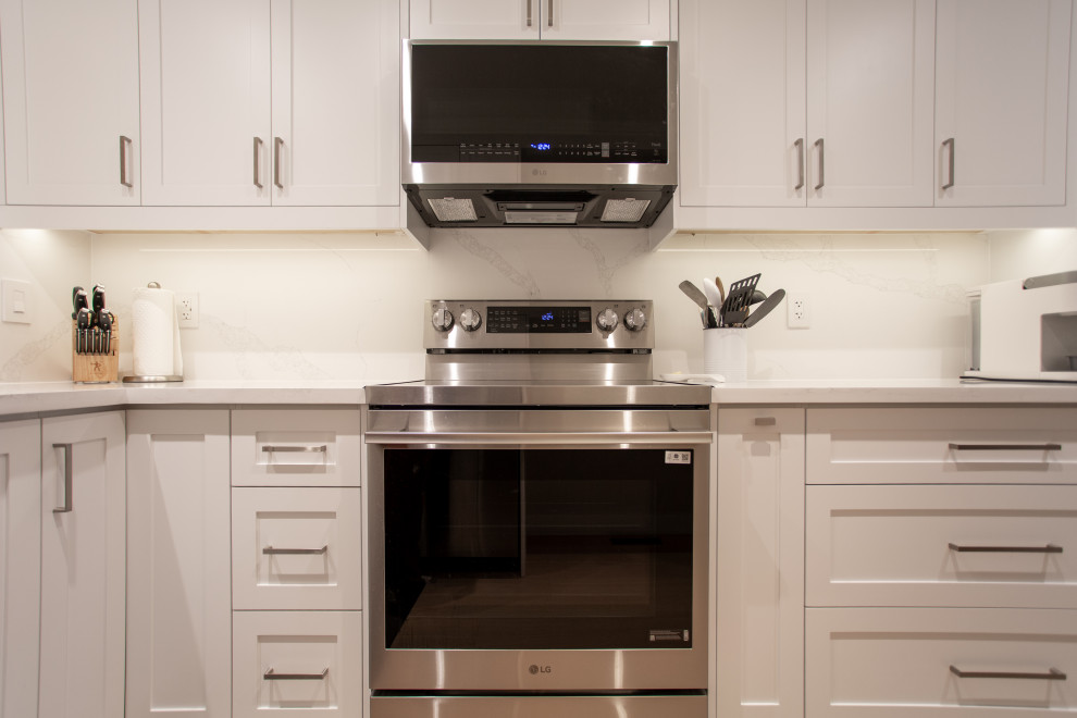 Transitional kitchen photo in Toronto