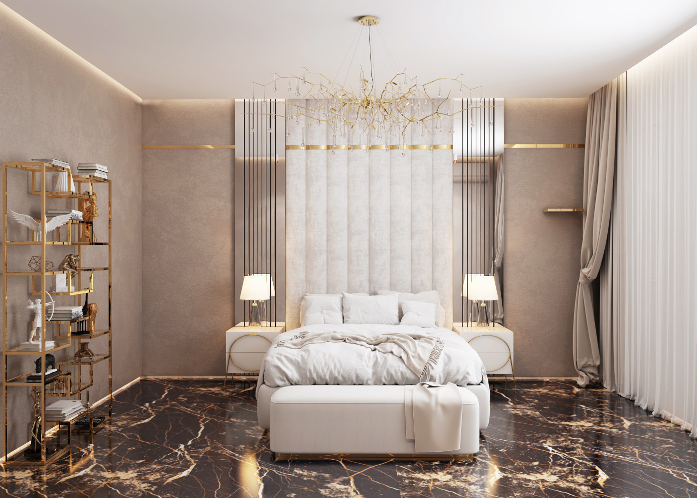 Апартаменты с элементами Арт-Деко