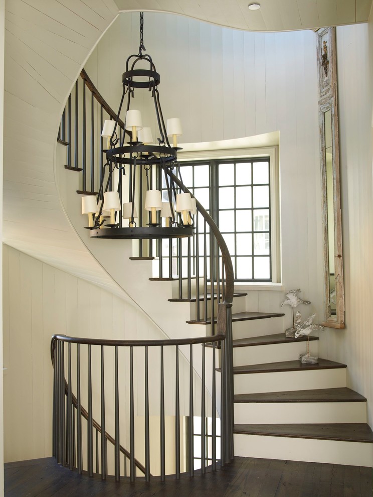 Beachfront Light Beach Style Staircase Atlanta by McAlpine