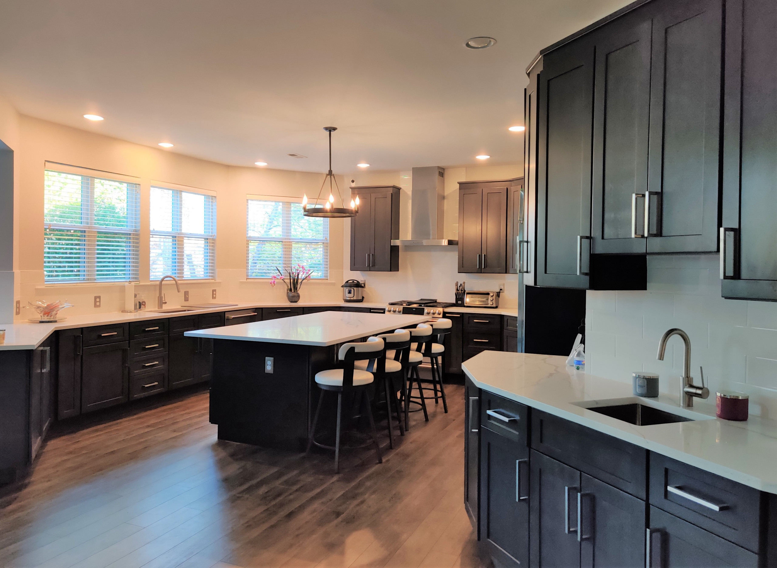 Dark Grey Kitchen in Yardley