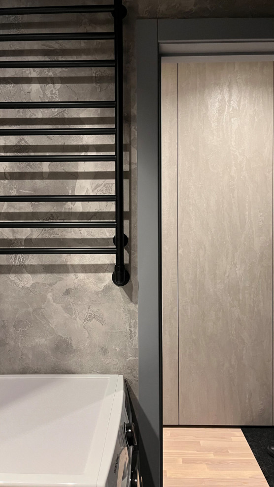 Штукатурка микроцемент ITALICA ANTICO MURO для ванной комнаты